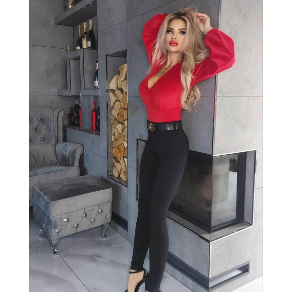 Legginsy Paulo Connerti Styling Black / wysoki stan / S - M - L - XL